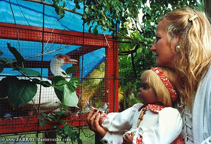 J.A.BRO and her Aboriginal doll