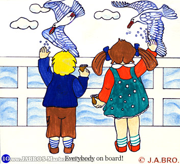 A page from J.A.BRO'S picture book.