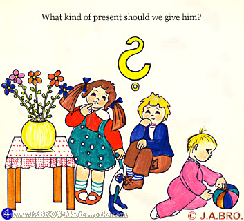 A page from J.A.BRO'S picture book.