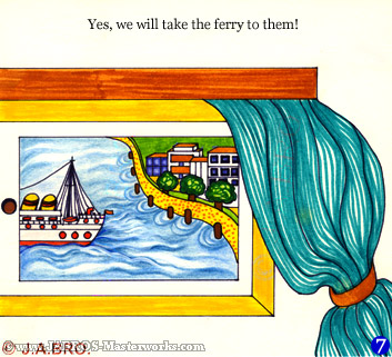 A page from J.A.BRO'S picture book.