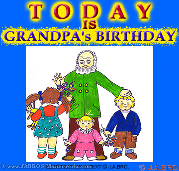 "Today Is Grandpa's Birthday"