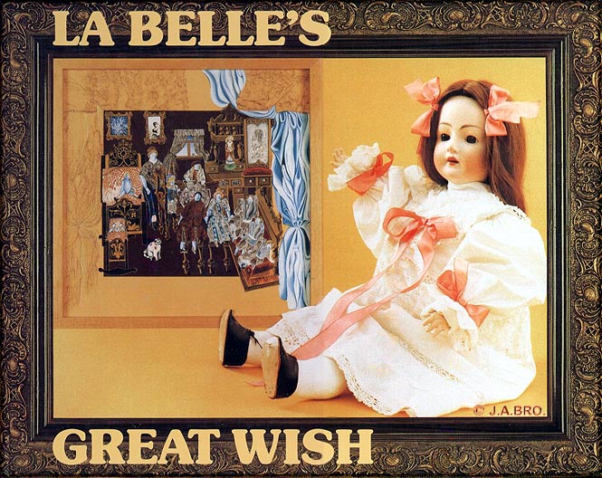 Front Cover Of The Beautiful Photo-Picture Book "La Belle's Great Wish"