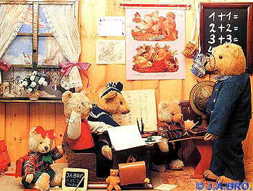 Bear Calendar 1990