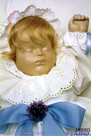 J.A.BRO'S ARTIST SLEEPING BABY, TYPE 4V, ©1986