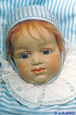 J.A.BRO'S ARTIST DOLL, TYPE 5, ©1988, TWIN BABY-BOY