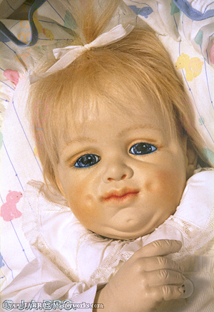 J.A.BRO'S ARTIST DOLL, TYPE 0, ©1988, BABY-GIRL