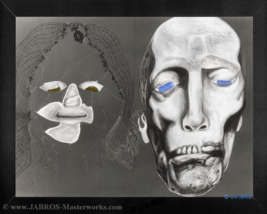 Death Mask Painting